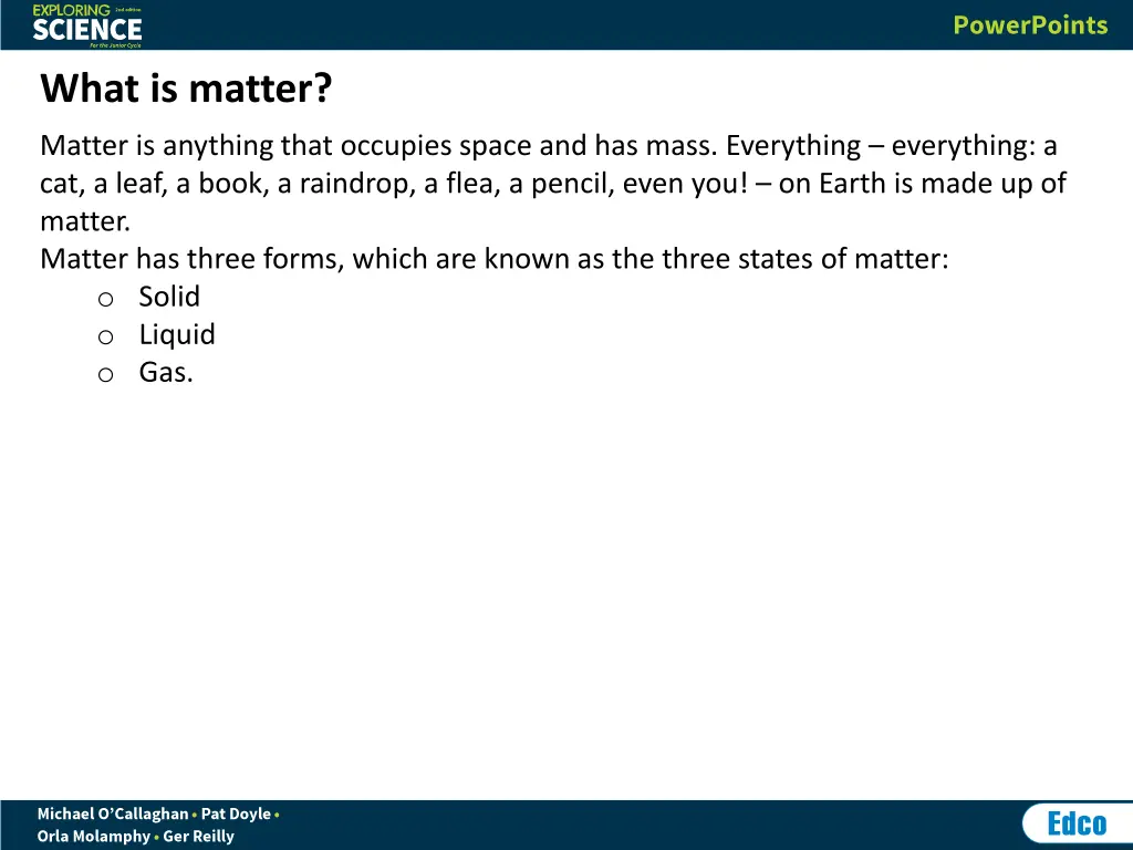 what is matter