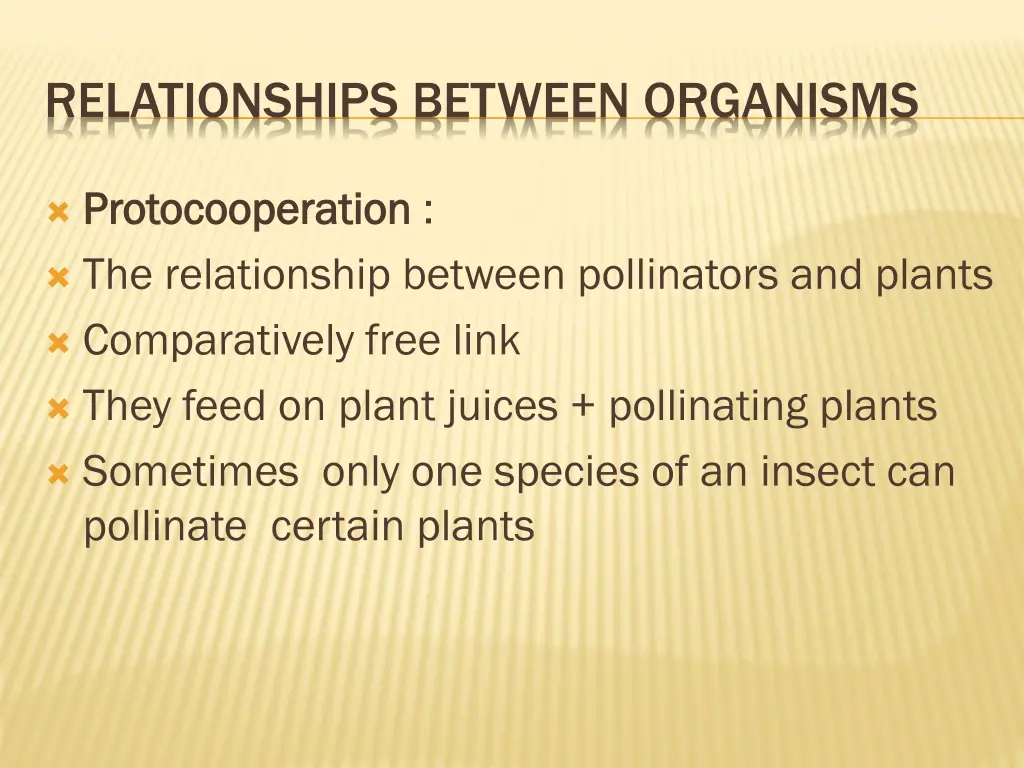 relationships between organisms 8