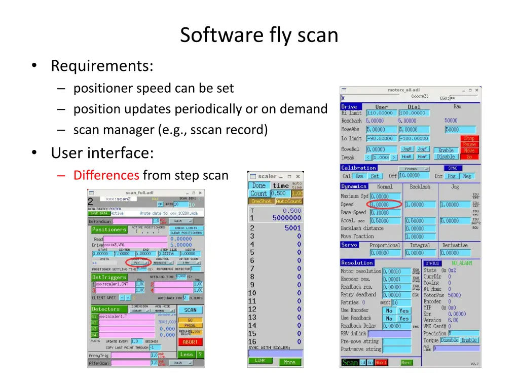 software fly scan