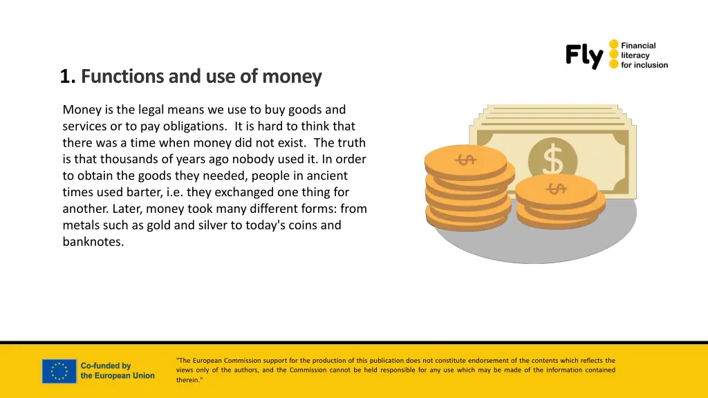 1 functions and use of money