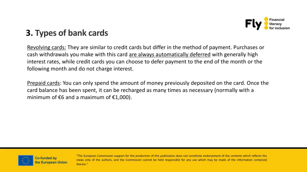 3 types of bank cards 1