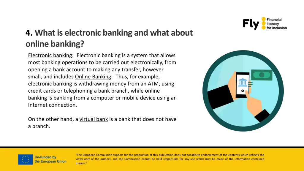 4 what is electronic banking and what about