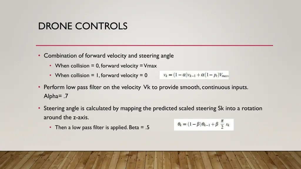 drone controls