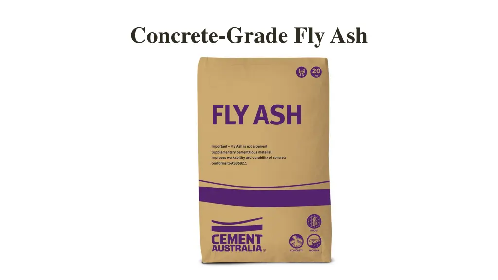 concrete grade fly ash 1