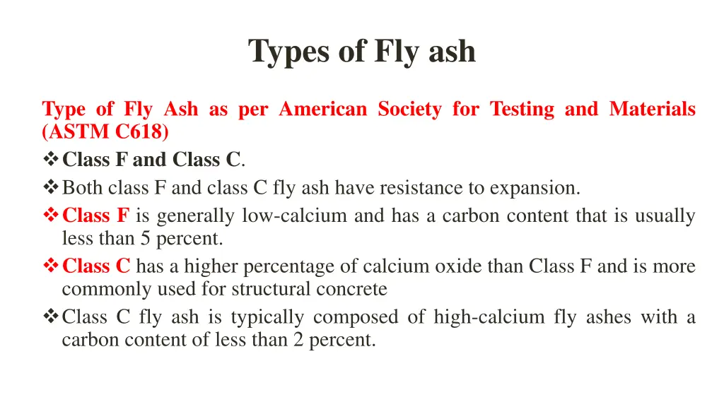 types of fly ash 1