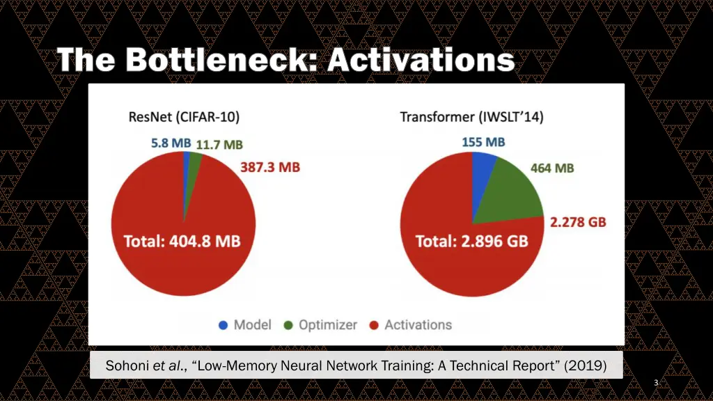 the bottleneck activations