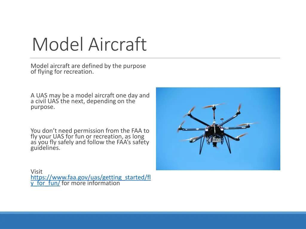 model aircraft