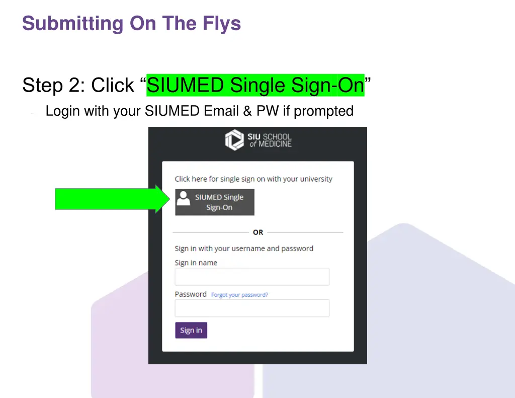 submitting on the flys 1