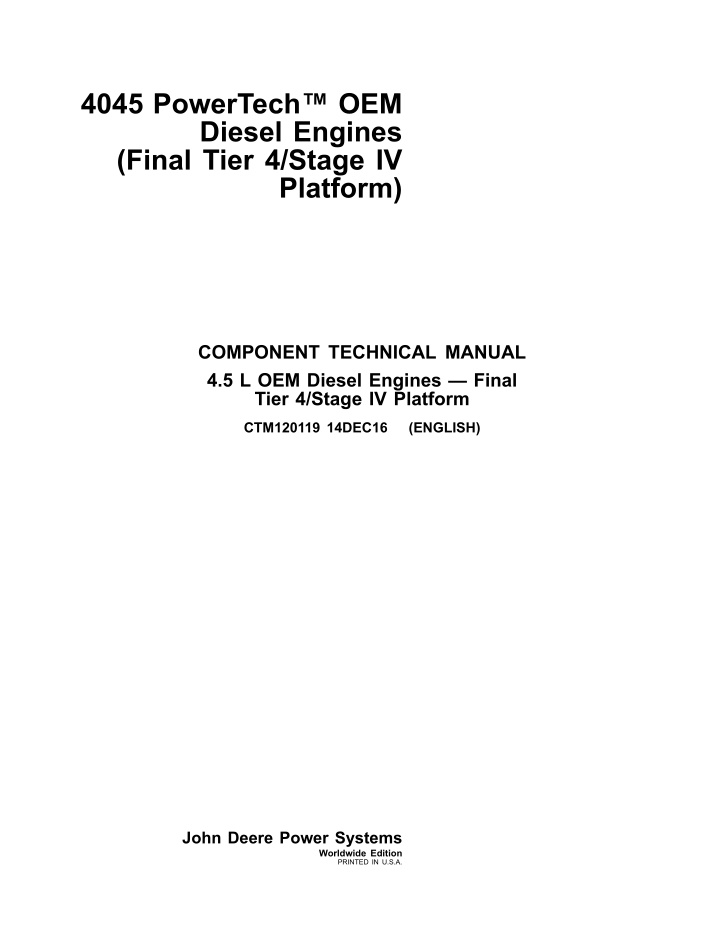 4045 powertech oem diesel engines final tier