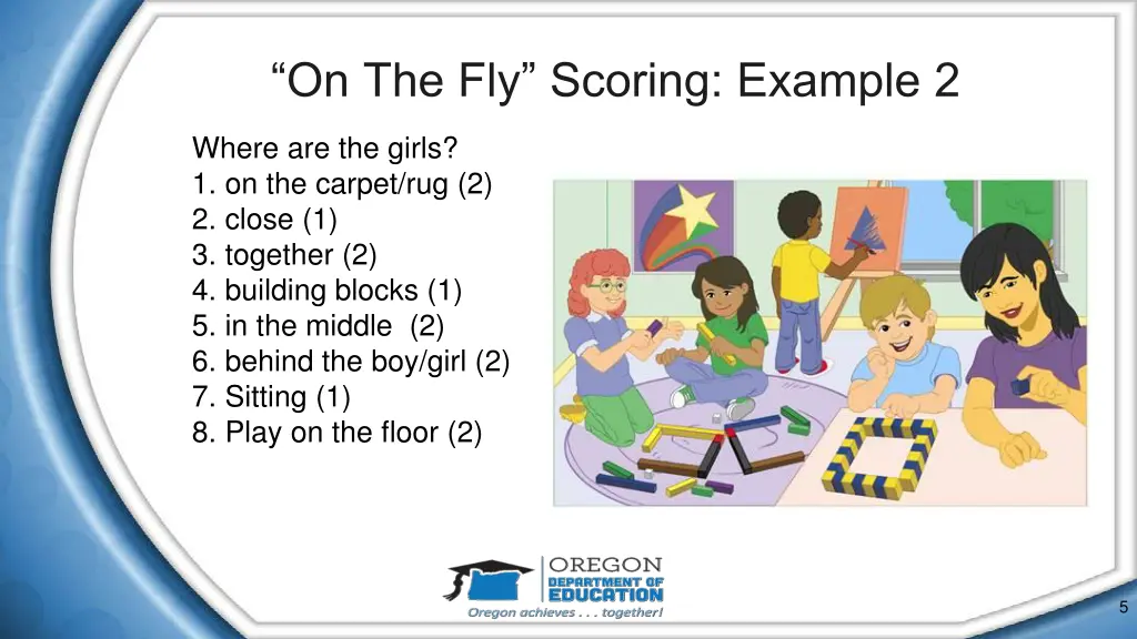 on the fly scoring example 2 1