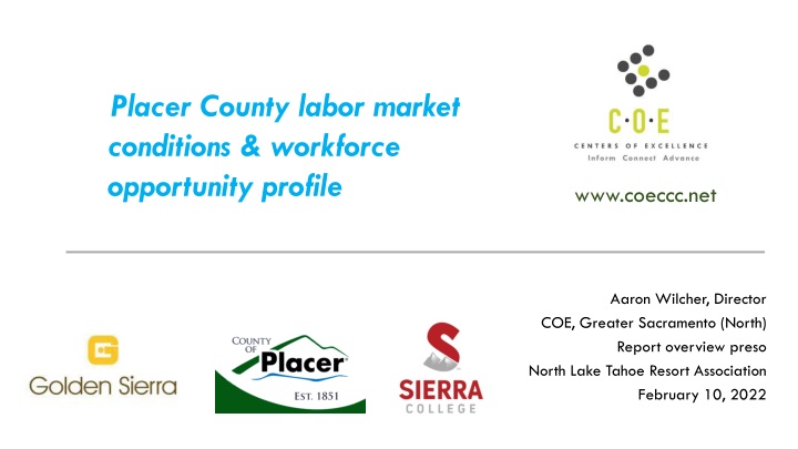 placer county labor market conditions workforce