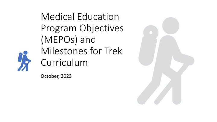 medical education program objectives mepos