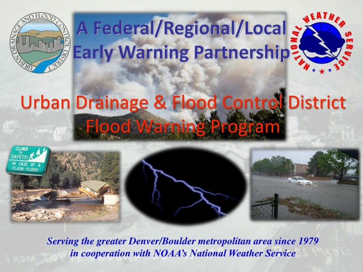 a federal regional local early warning partnership