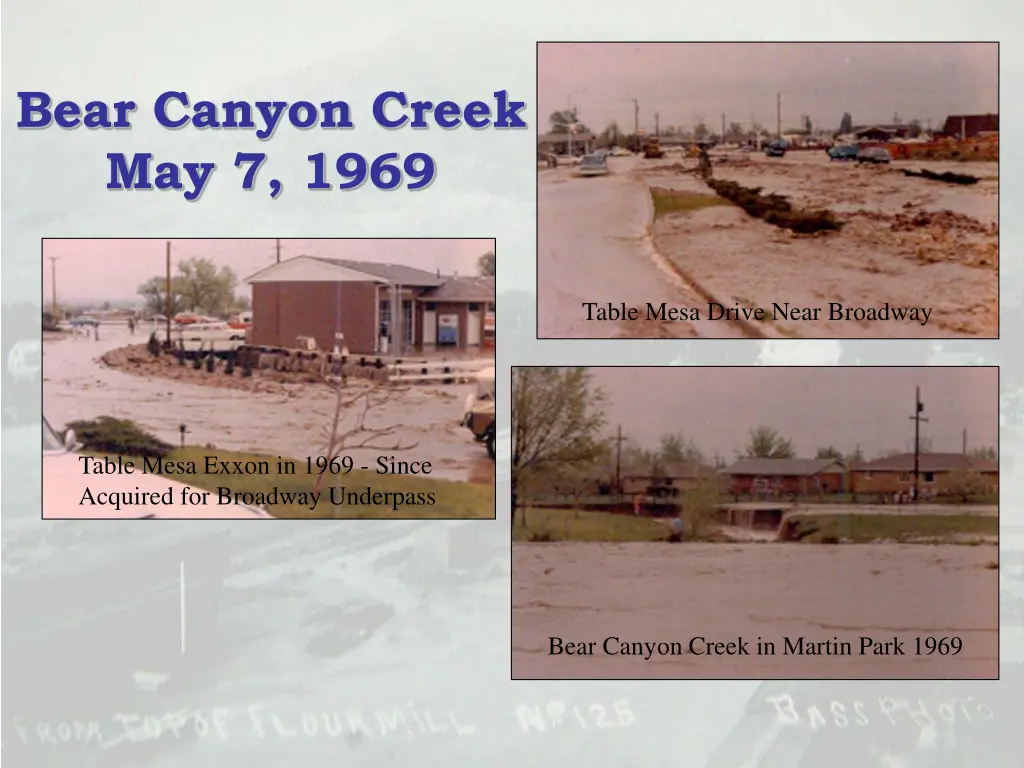 bear canyon creek may 7 1969