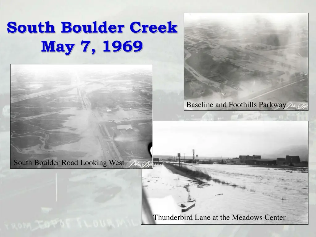 south boulder creek may 7 1969