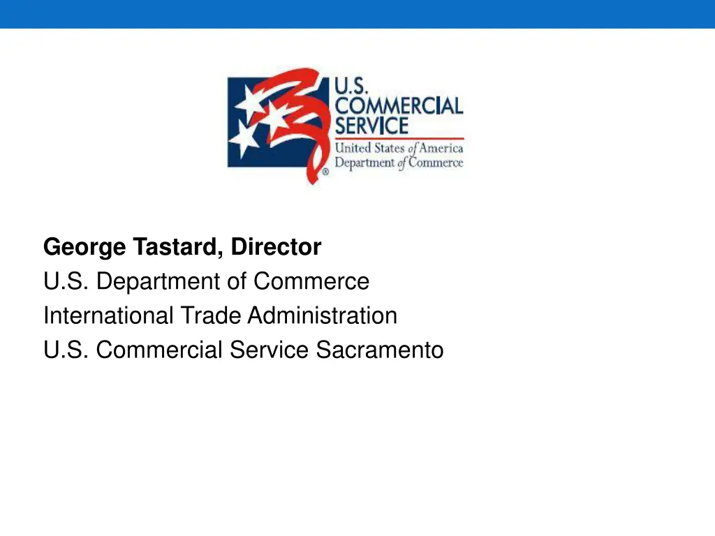 george tastard director u s department