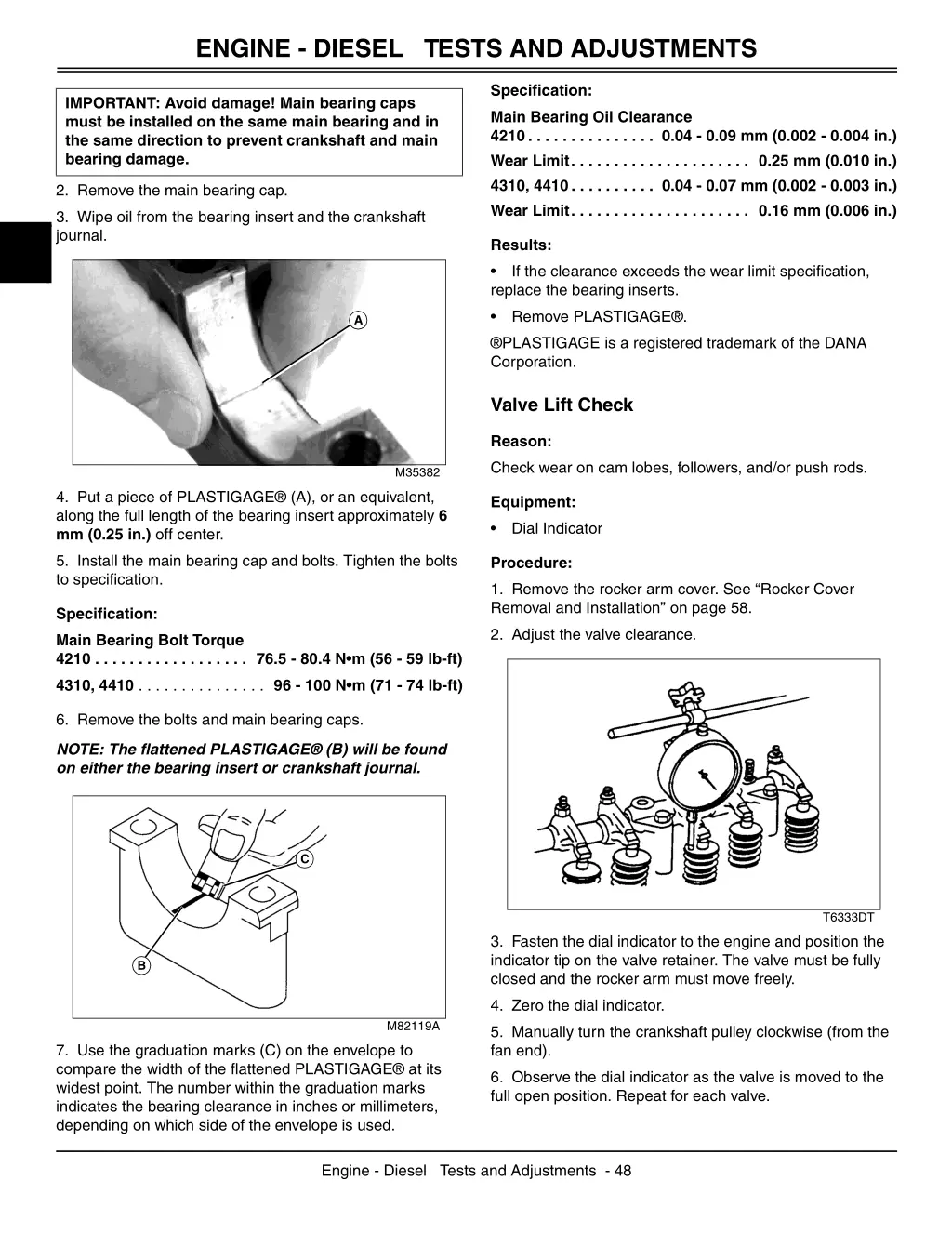 engine diesel tests and adjustments 4