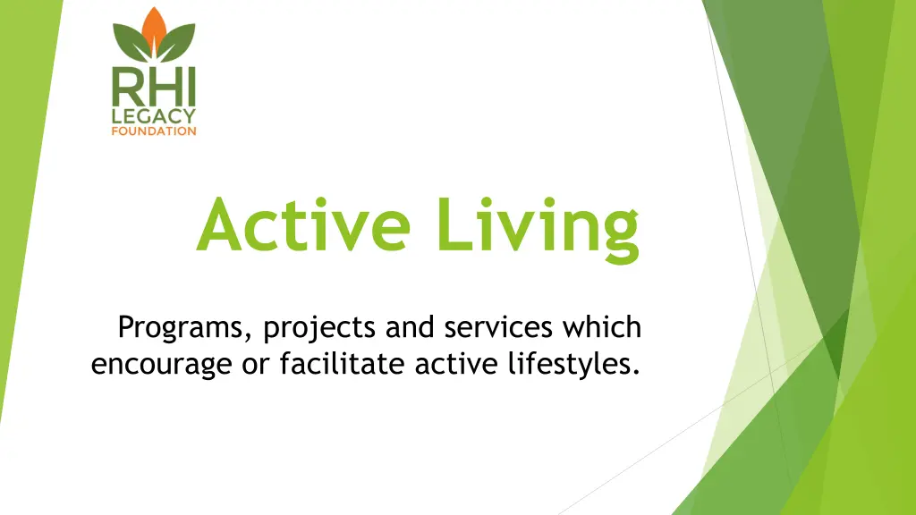 active living