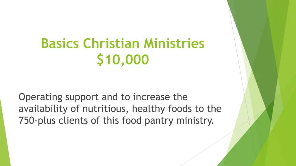 basics christian ministries 10 000