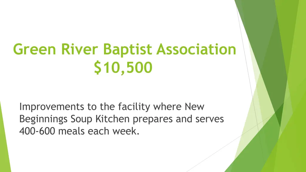 green river baptist association 10 500