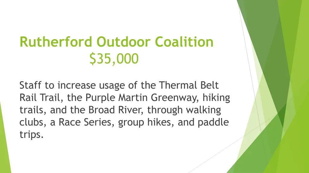 rutherford outdoor coalition 35 000