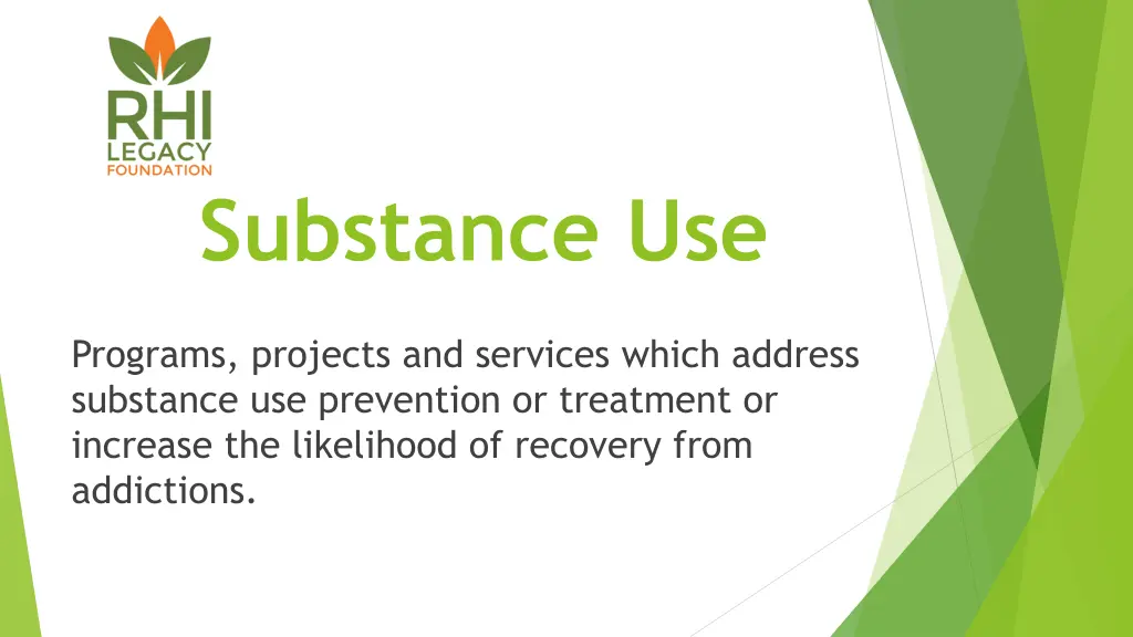 substance use