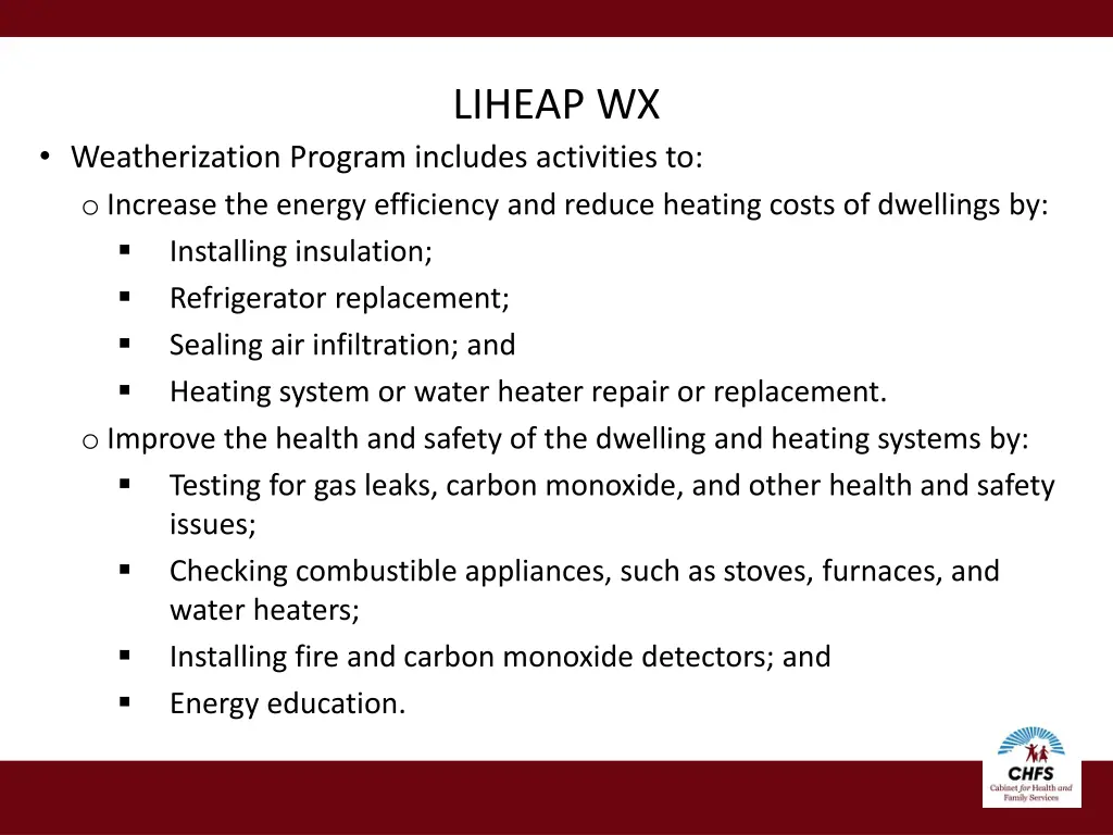 liheap wx 1