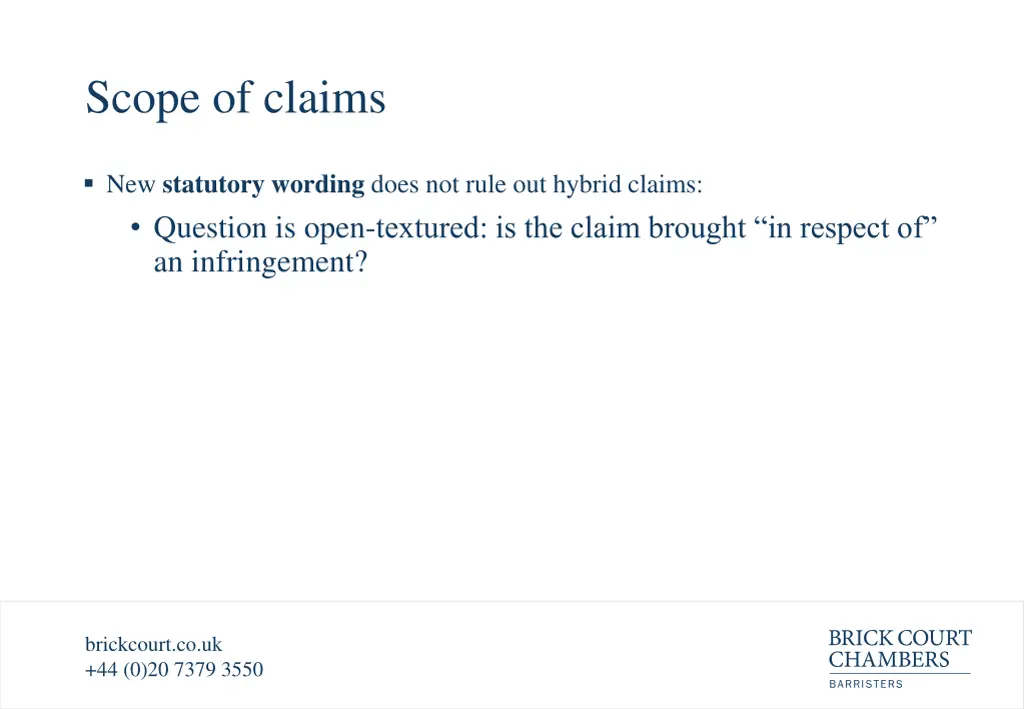 scope of claims 11