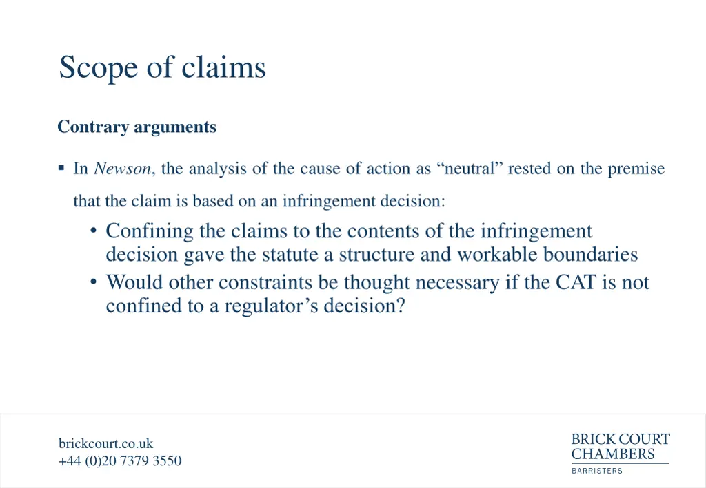 scope of claims 12