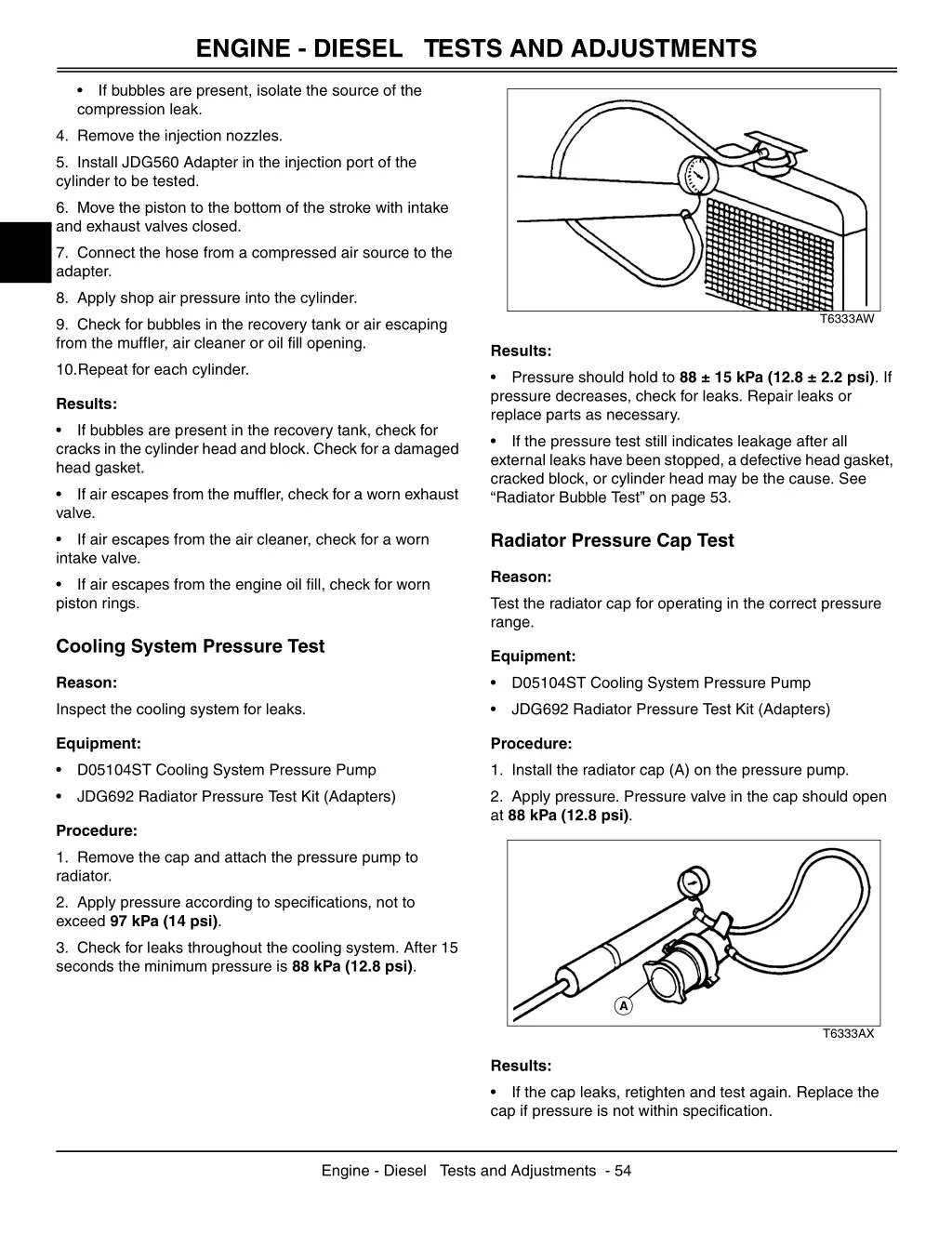 engine diesel tests and adjustments 10