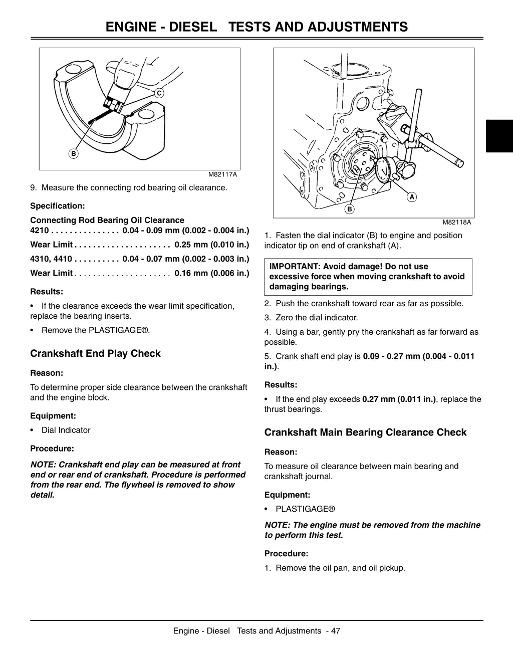 engine diesel tests and adjustments 3