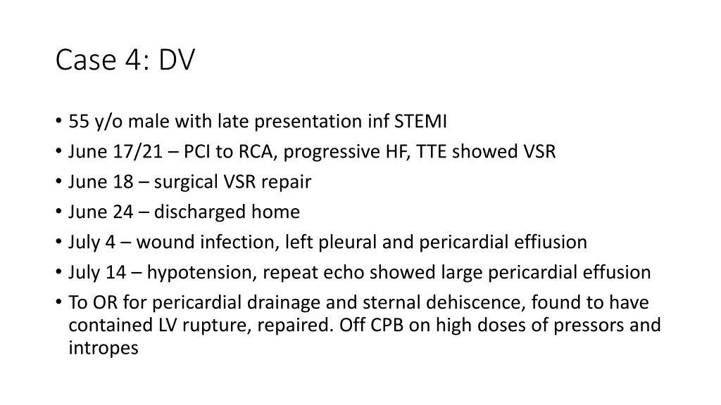 case 4 dv