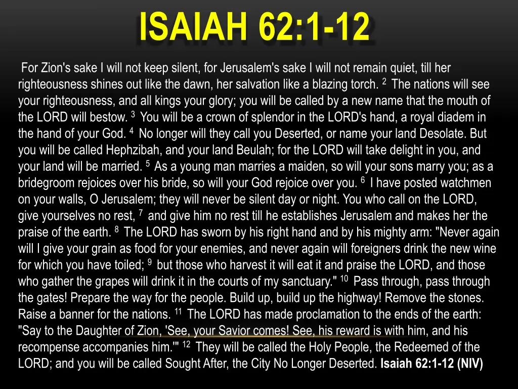 isaiah 62 1 12