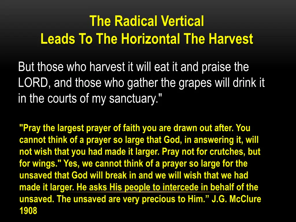 the radical vertical leads to the horizontal