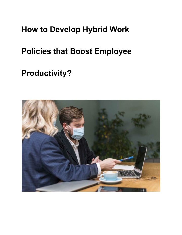 how to develop hybrid work