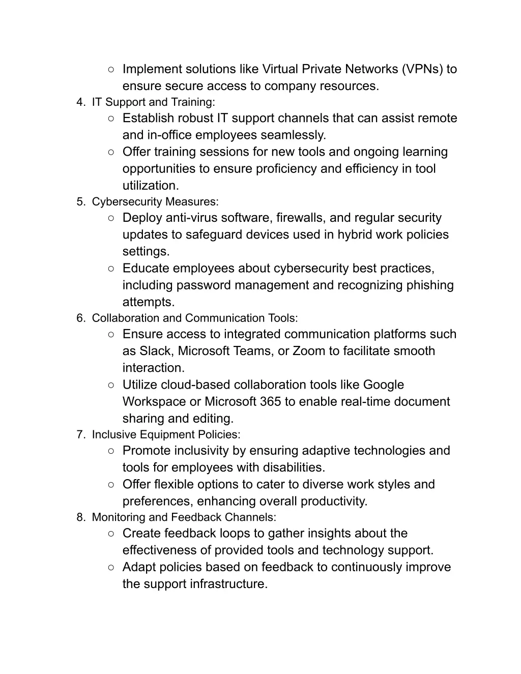 implement solutions like virtual private networks