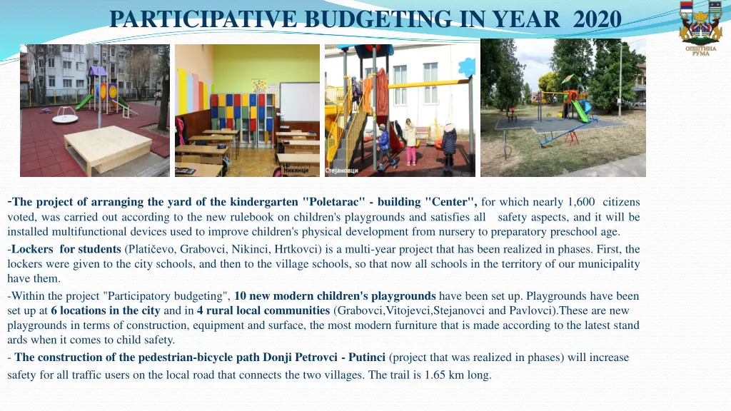 participative budgeting in year 2020