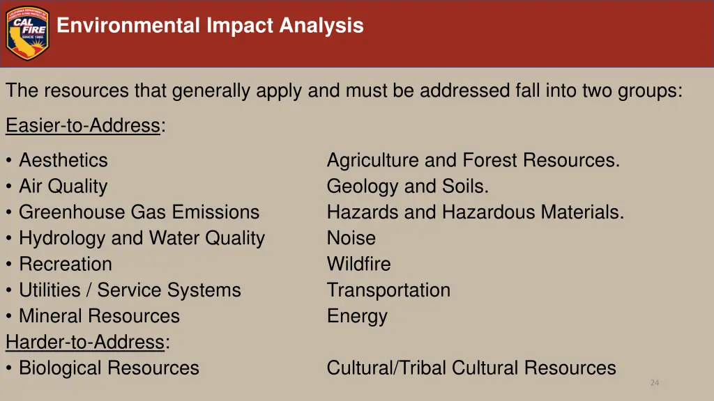 environmental impact analysis 1