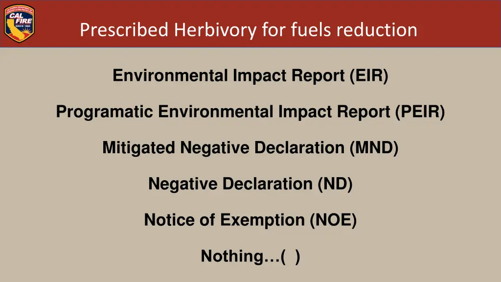 prescribed herbivory for fuels reduction 1