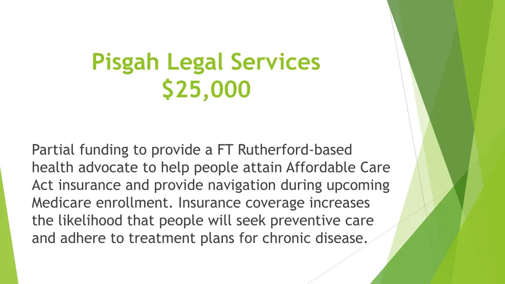 pisgah legal services 25 000