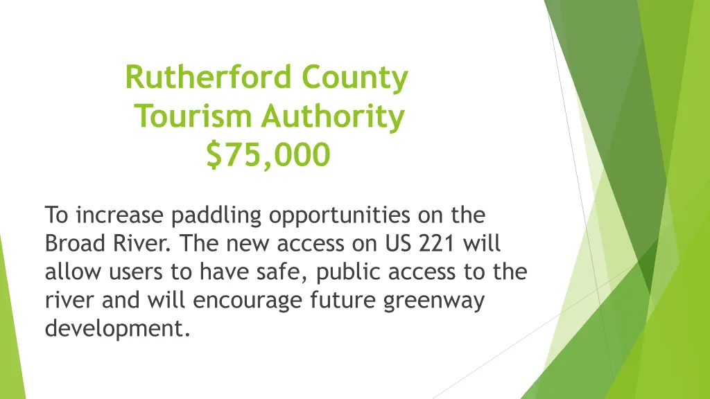 rutherford county tourism authority 75 000