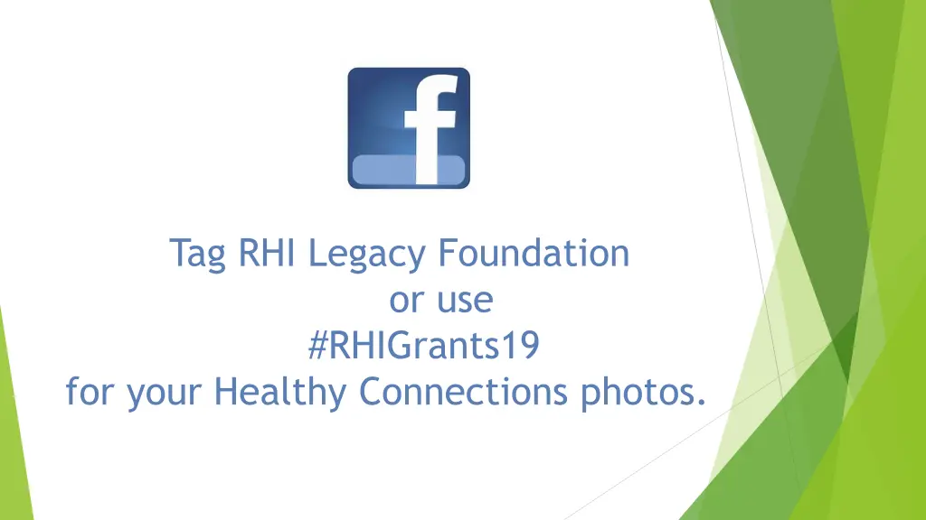 tag rhi legacy foundation or use rhigrants19