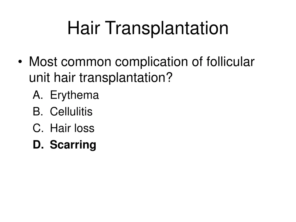 hair transplantation 1