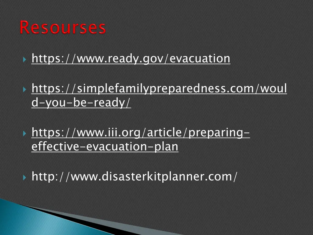 https www ready gov evacuation