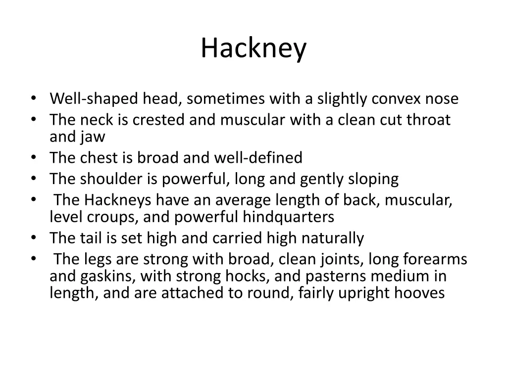 hackney