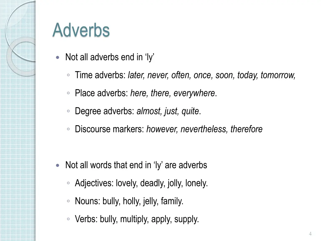 adverbs 2