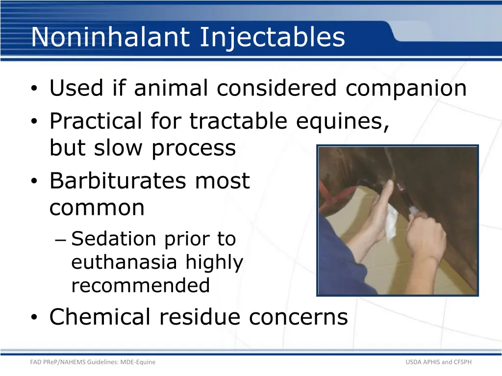 noninhalant injectables