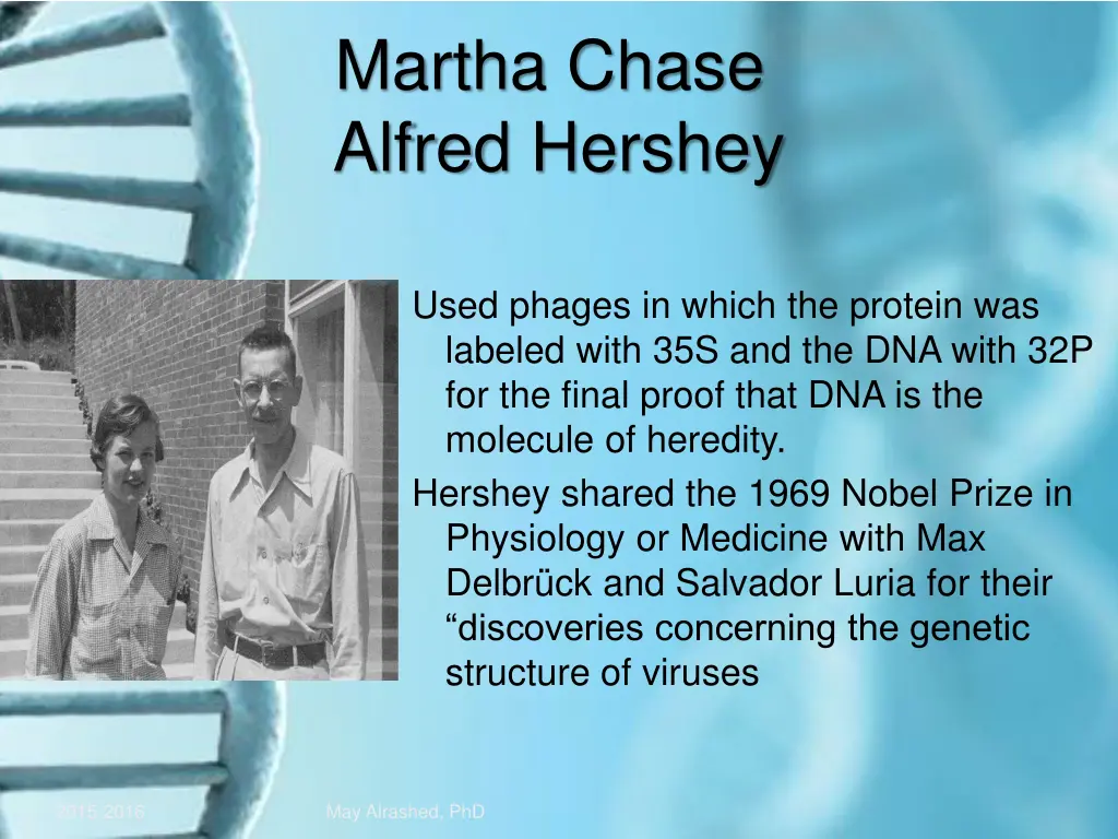 martha chase alfred hershey