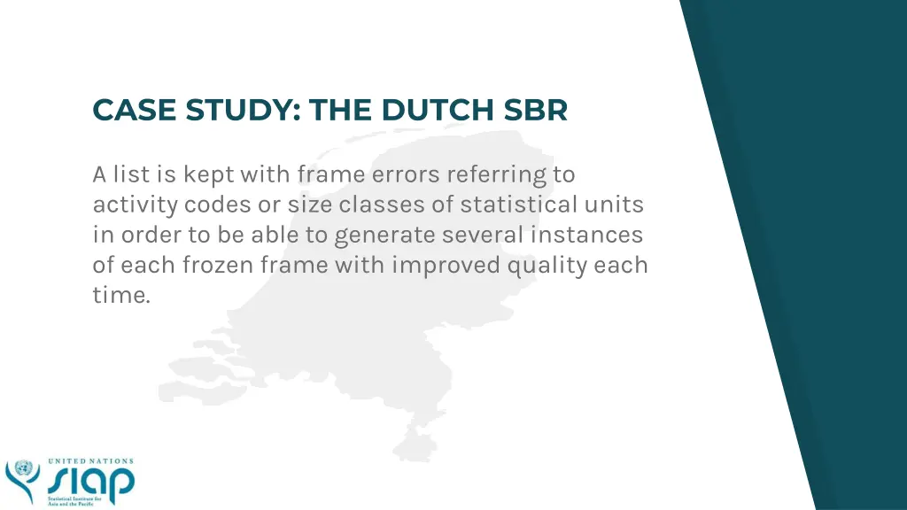 case study the dutch sbr 1