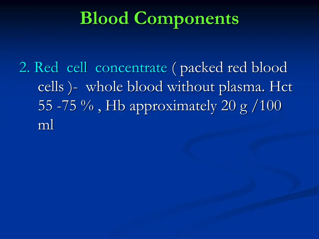 blood components 1